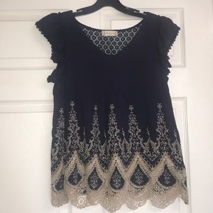 Altar'd State navy top